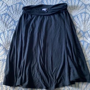 James Perse cotton midrise skirt